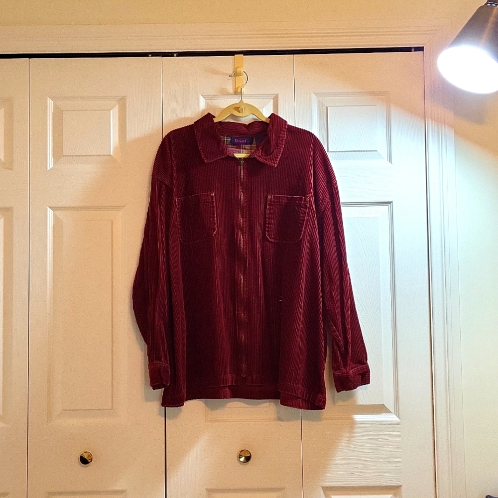 Corduroy Zip Jacket